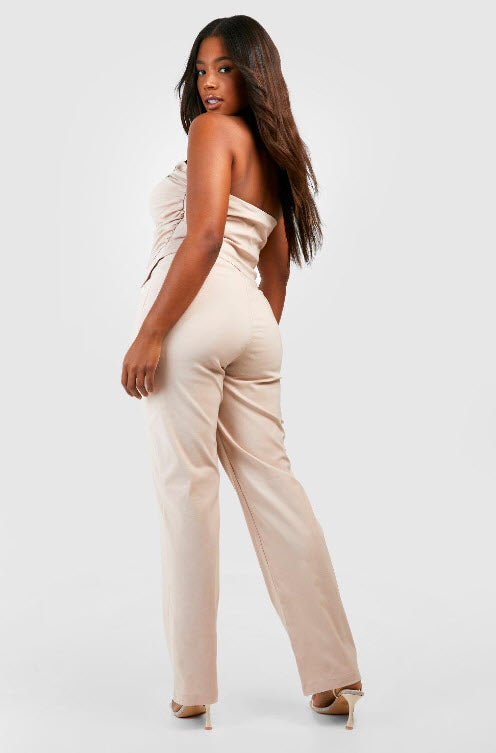 Fold Over Pant Set Plus