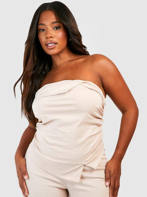 Fold Over Pant Set Plus