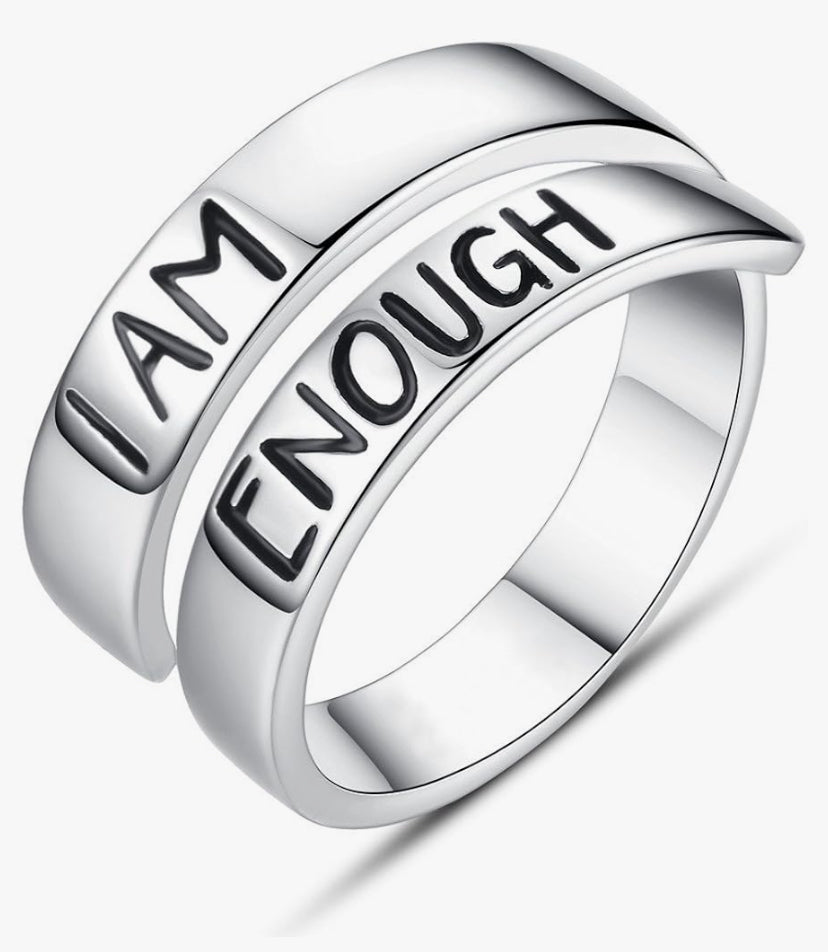 I Am Enough Ring