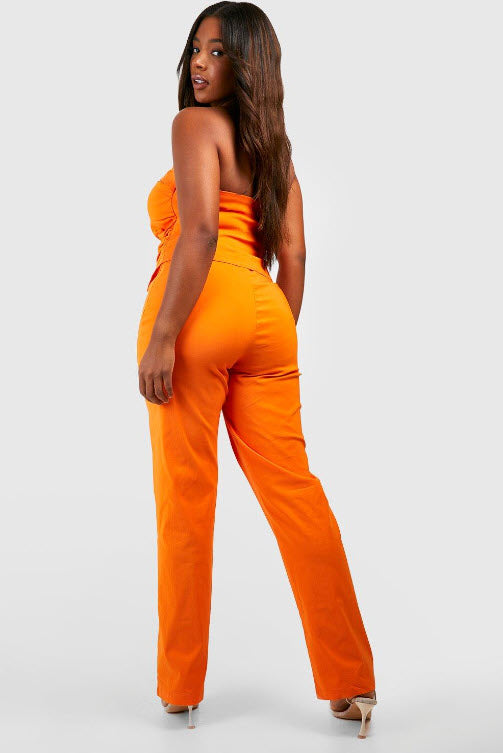Fold Over Pant Set Plus