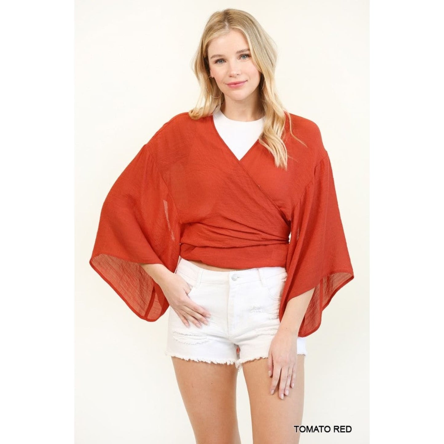 Go With The Flow Kimono Top - TOPS