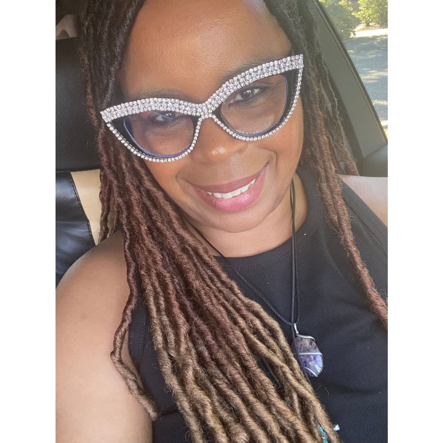 Grown Woman Fashion Glasses