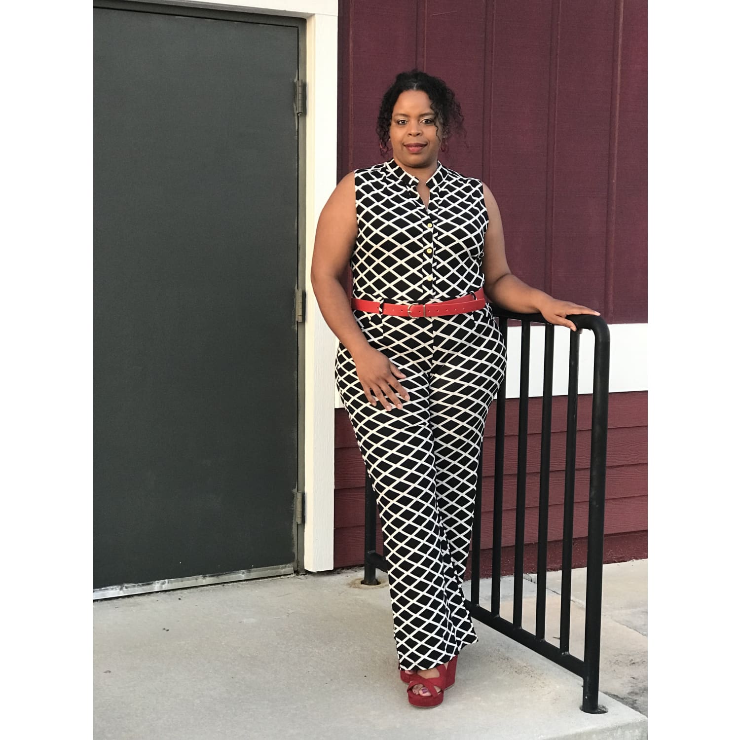 Belted Wide Leg Jumpsuit - Best YOU by HTS