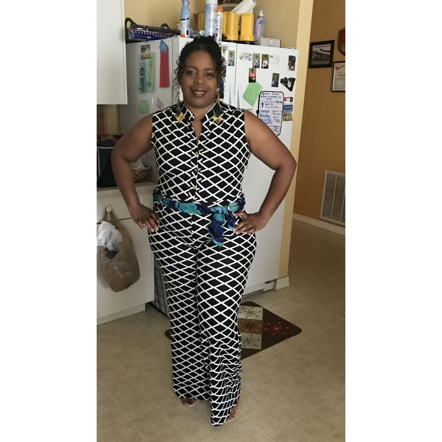Belted Wide Leg Jumpsuit - Best YOU by HTS