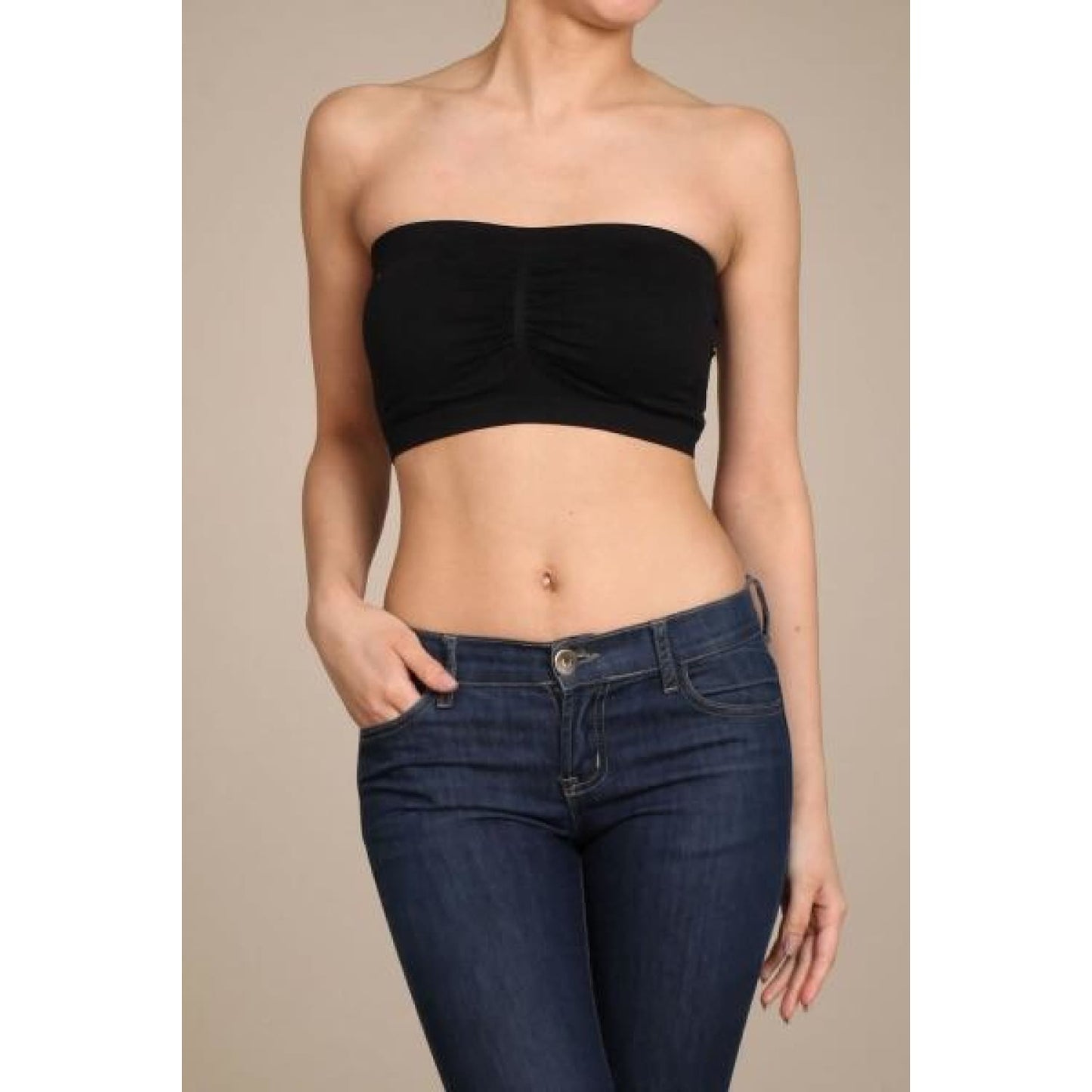 Black Bandeau Bra - Best YOU by HTS