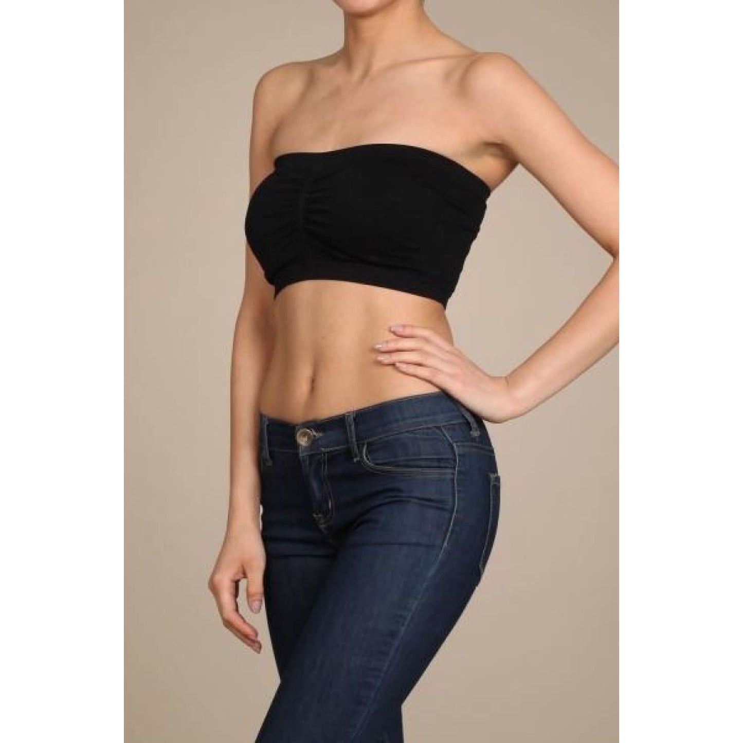 Black Bandeau Bra - Best YOU by HTS