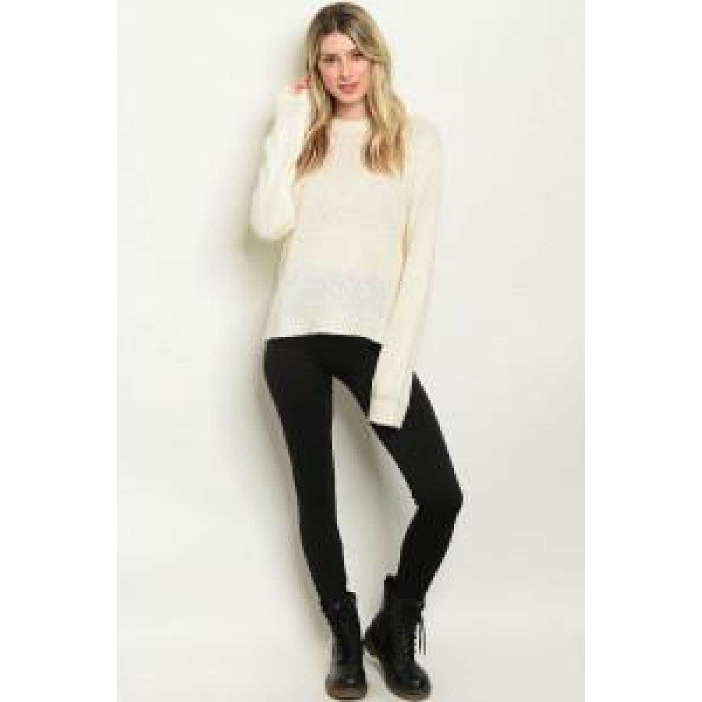 Black One Size Regular Leggings - Leggings