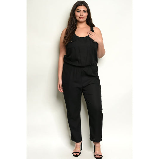 Black Street Style Plus Jumpsuit - Best YOU by HTS