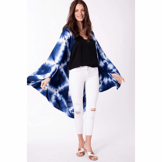 Kimono - Navy Tie Dye Best YOU by HTS Accessories