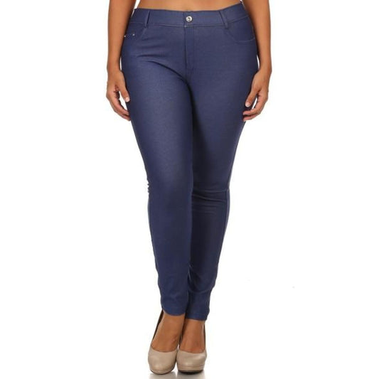 Denim Blue Jeggings - Plus - Best YOU by HTS