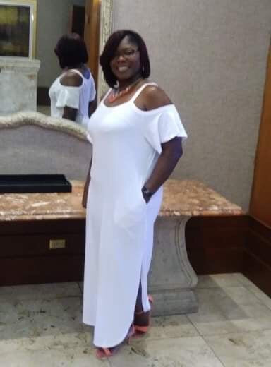 White Sassy Open Shoulder Maxi Dress - Best YOU by HTS