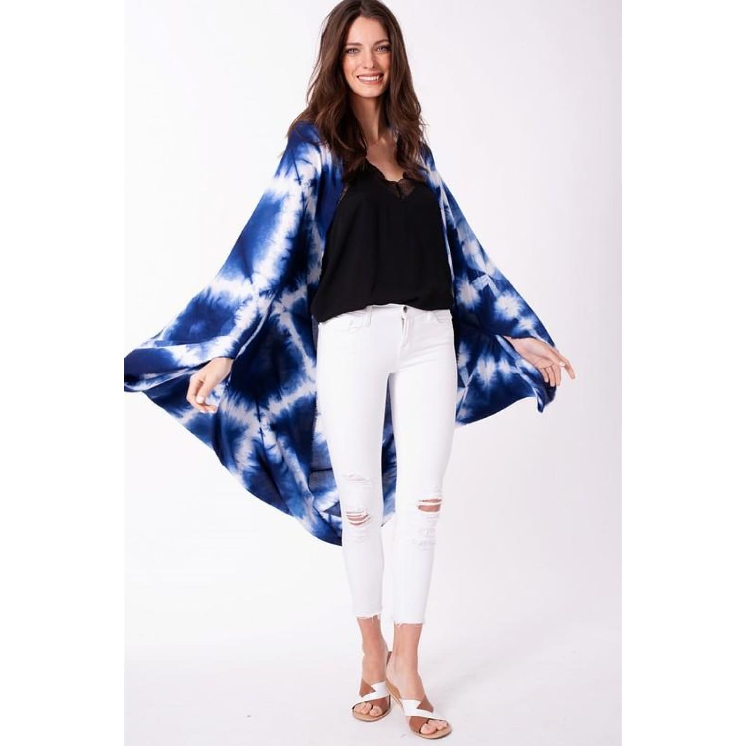 Kimono - Navy Tie Dye - Best YOU by HTS