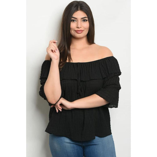 Layered Off Shoulder Top - Best YOU by HTS