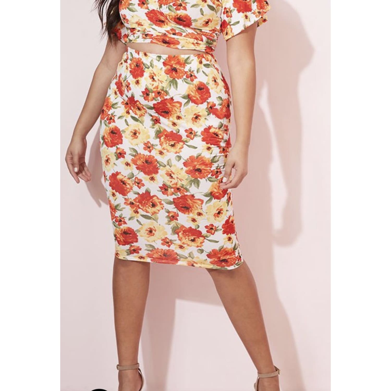 Midi Floral Skirt - Best YOU by HTS