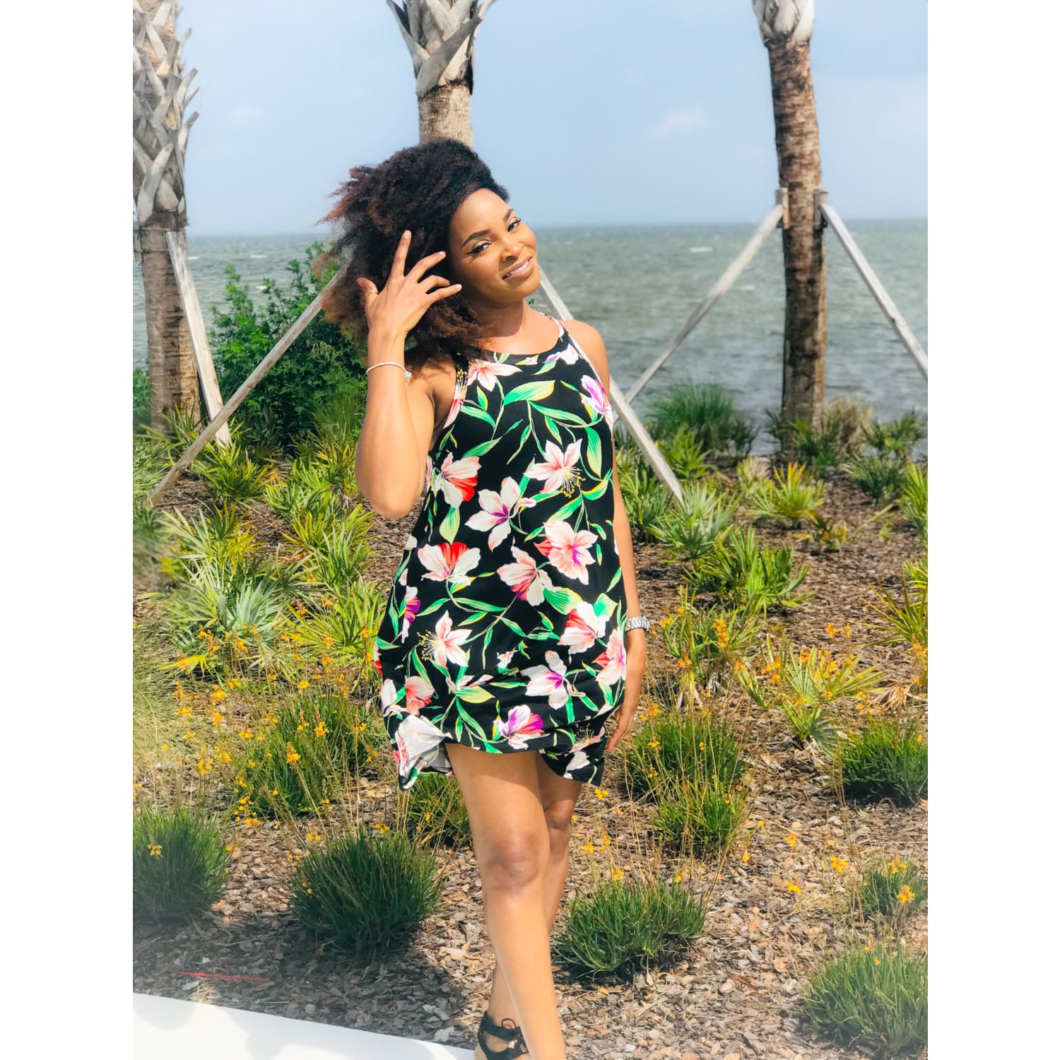 MOMMY&ME Black Floral Dress - Best YOU by HTS