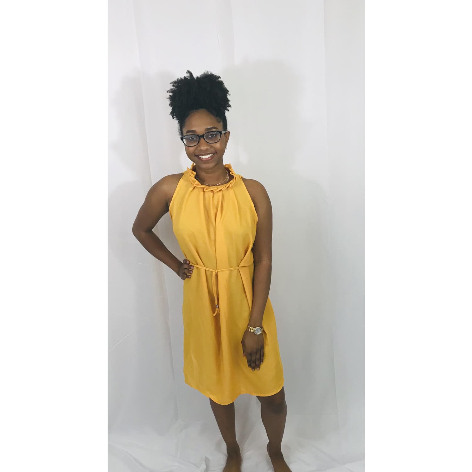 Pleated Mini Dress - Best YOU by HTS