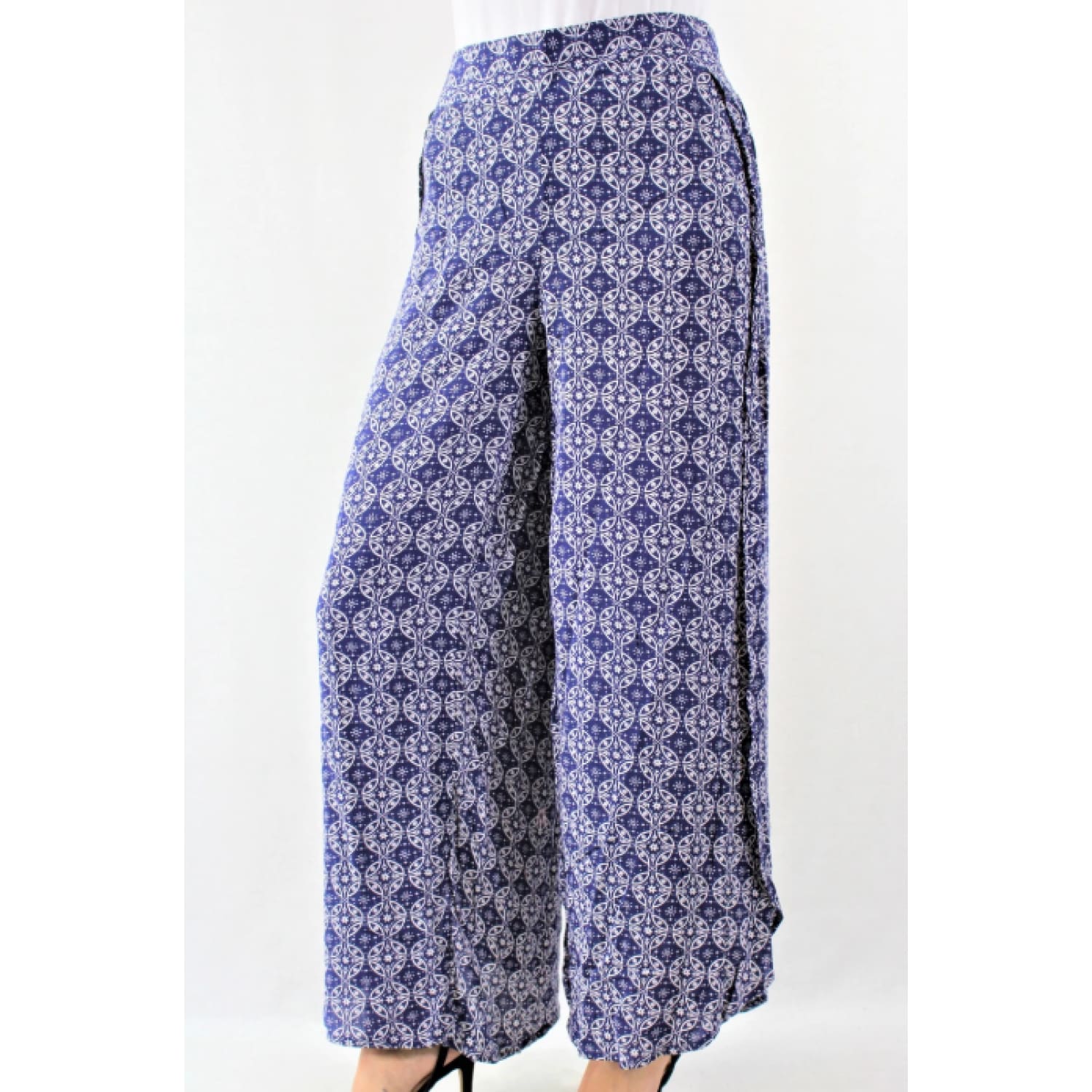 Ruffle Top and Palazzo Pants Outfit Bundle - Box
